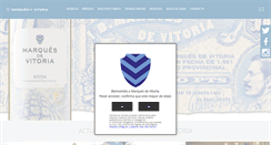 Desktop Screenshot of marquesdevitoria.com